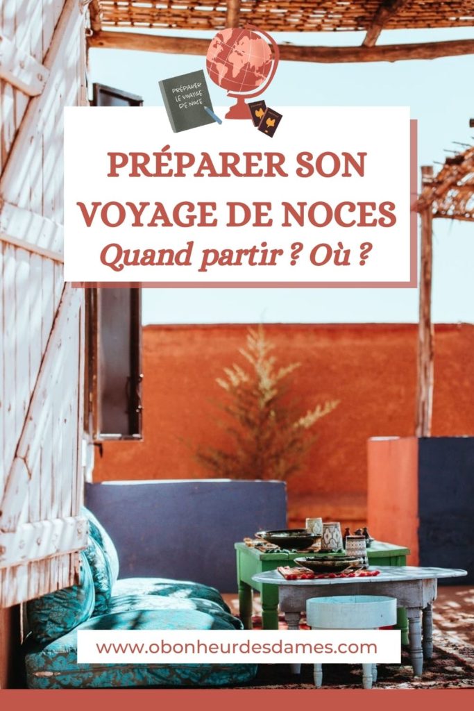 préparer son voyage de noces