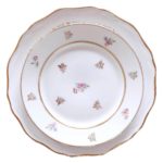 Assiettes en porcelaine